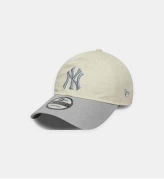 Casquette de baseball 9Twenty en coton - New Era - Gris et blanc
