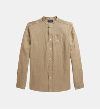 Chemise droite en lin - Polo Ralph Lauren - Sable
