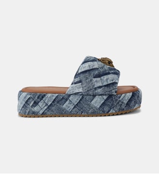 Mules plateforme Kensington denim - Kurt Geiger London - Denim