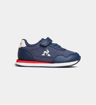 Baskets basses Astra_2 
 - Le Coq Sportif - Bleu marine et rouge