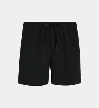 Short de bain Everyday Flex Volley en seersucker avec suspensoir - Quiksilver - Noir