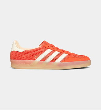 Tennis basses Gazelle Indoor - Adidas Originals - Orange et blanc