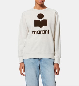 Sweat Millny - Isabel Marant - Écru et marron