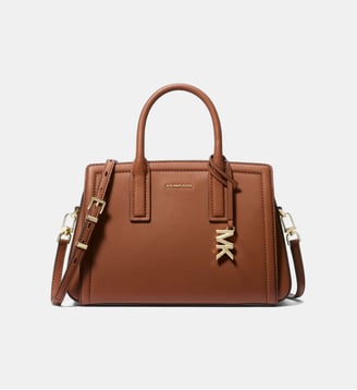 Sac à main Laila en cuir - Michael Kors - Marron