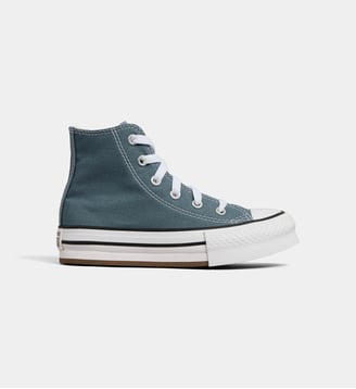 Baskets montantes surélevées CTAS EVA Lift canvas mixte - Converse - Bleu