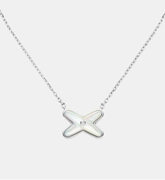 Pendentif avec motif croisé - Chaumet - Or blanc