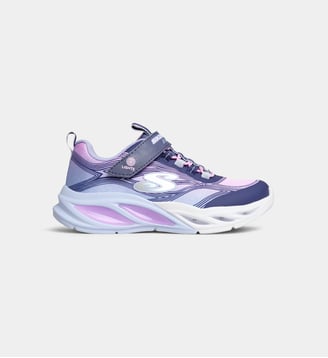 Baskets basses S Light lumineuses - Skechers - Violet clair et violet foncé