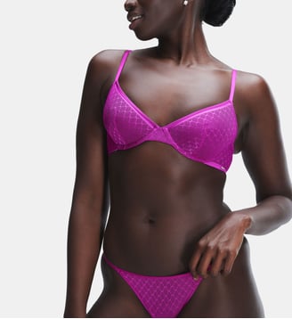 Soutien-gorge Show n tell Unlined demi bra  - Savage x Fenty - Violet