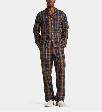 Pyjama Zemo carreaux en coton - Galeries Lafayette - Multicolore