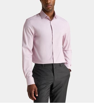Chemise droite performance Hdoperf à motif géométrique - Galeries Lafayette - Rouge