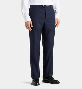 Pantalon de costume ajusté Venise - Comptoir GL - Bleu marine