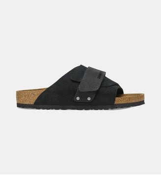 Sandales plates Kyoto - Birkenstock - Noir