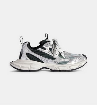 Baskets basses 3XL Gradient Mesh  - Balenciaga - Blanc et gris