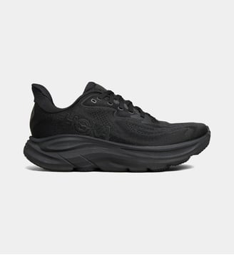 Baskets basses de running Clifton 10 - Hoka - Noir