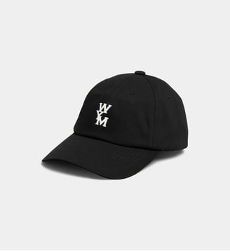Casquette broderie signature en coton - Wooyoungmi - Noir