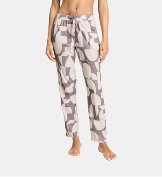 Pantalon de pyjama Sleep & Lounge imprimé floral - Hanro - Beige et marron