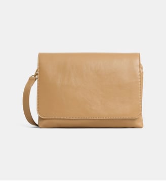 Sac à main Jada XL Vernis - Galeries Lafayette - Taupe