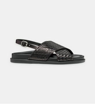 Sandales plates Adelash - Geox - Noir