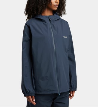 Blouson capuche Asics x A.P.C.  - A.P.C. - Bleu marine
