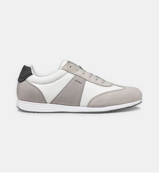 Baskets basses Arthien - Geox - Blanc gris