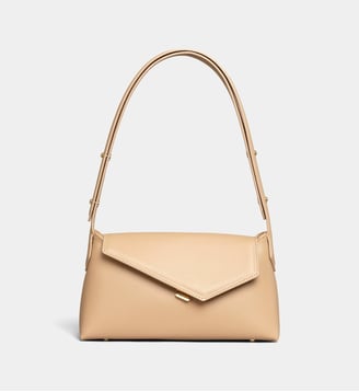 Sac à main Zoé x Lancaster 2.0 en cuir - Lancaster - Beige foncé