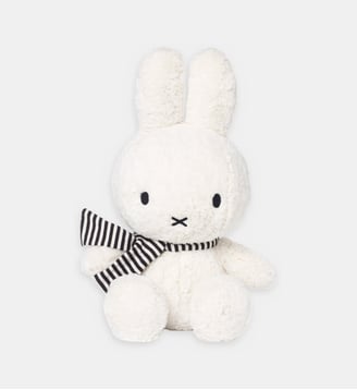 Peluche avec une écharpe - Bon Ton Toys - Blanc