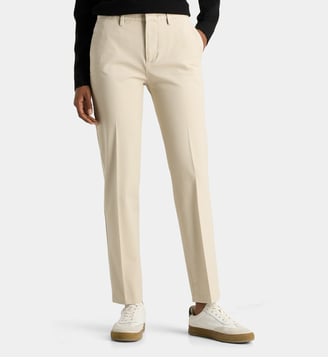 Pantalon Sculpt slim en coton finition lisse - Dockers - Beige clair
