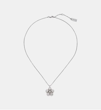 Collier Daisy Balloon - Marc Jacobs - Argent