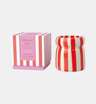 Hibiscus Bay - Bougie parfumée - Paddywax - Rouge et blanc