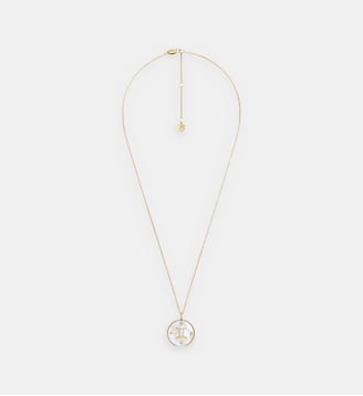 Collier à pendentif - Gémeaux - Fossil - Blanc