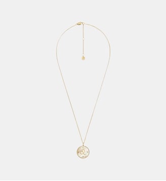 Collier à pendentif - Lion - Fossil - Beige