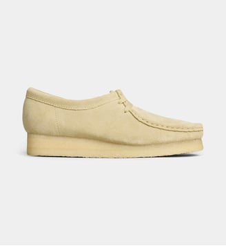 Derbies Wallabee en suède - Clarks - Sable