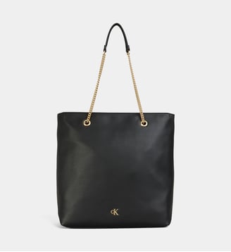 Sac cabas Minimal Monogramme - Calvin Klein - Noir