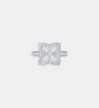Bague en or blanc - De Beers London - Silver