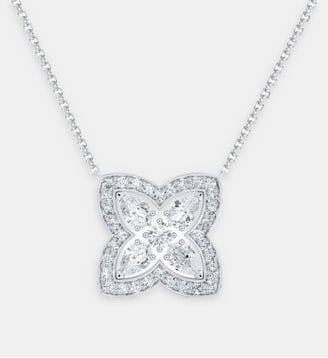 Pendentif en or blanc - De Beers London - Silver