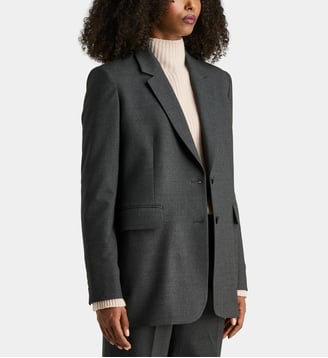 Veste classique Mang droite - Jodhpur - Gris anthracite foncé