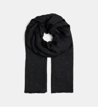 Étole Iode Glitter à paillettes - Galeries Lafayette - Noir