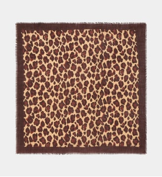 Etole Fauve animalier en laine - Galeries Lafayette - Beige