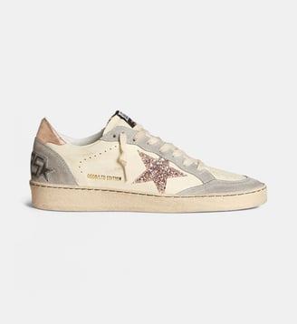 Baskets basses Ball Star - Golden Goose - Beige et gris