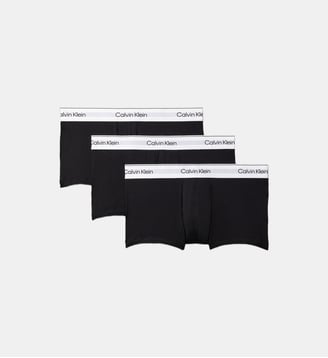 Lot de 3 boxers signature - Calvin Klein - Noir