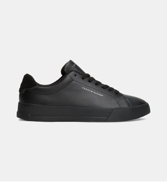 Baskets basses Court Essential - Tommy Hilfiger - Noir