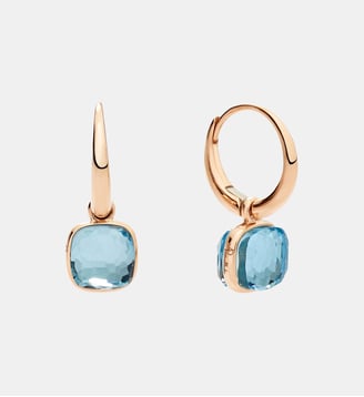 Boucles D’Oreilles Mini - Topaze - Pomellato - Bleu