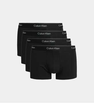 Lot de 5 boxers en coton stretch - Calvin Klein - Noir