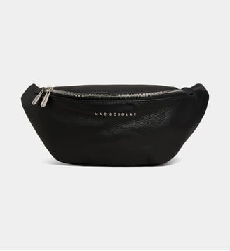 Sac banane Barbade Magda2 M cuir grainé - Mac Douglas - Noir