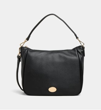 Sac à main Donia Montana M enduit grainé - Mac Douglas - Noir