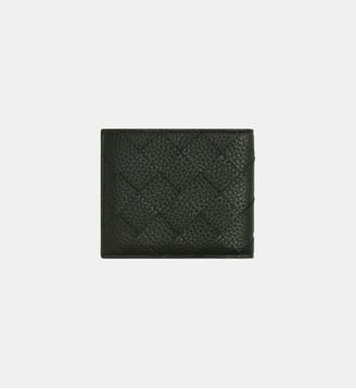 Portefeuille Intrecciato en cuir - Bottega Veneta - Kaki