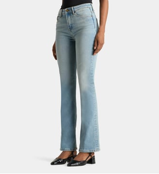 Jean Lex bootcut délavé - Tommy Hilfiger - Bleu jean délavé