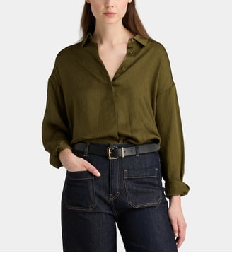 Chemise Camille Jak - Galeries Lafayette - Kaki