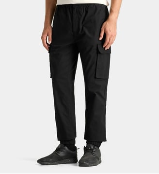 Pantalon skinny en coton - Calvin Klein - Noir