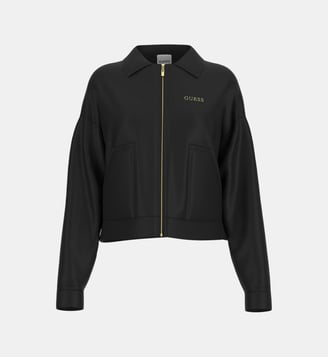 Veste Carla classique ample courte - Guess - Noir
